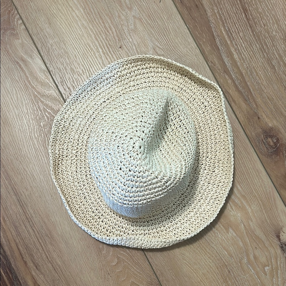 Madewell Cream Straw Hat